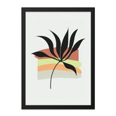 Abstract Floral Wall Art, Botanical Print, Modern Wall Decor, Minimalist Art, Stylish Home Decor, Plant Art Print, Black Plant Art - Tawshia